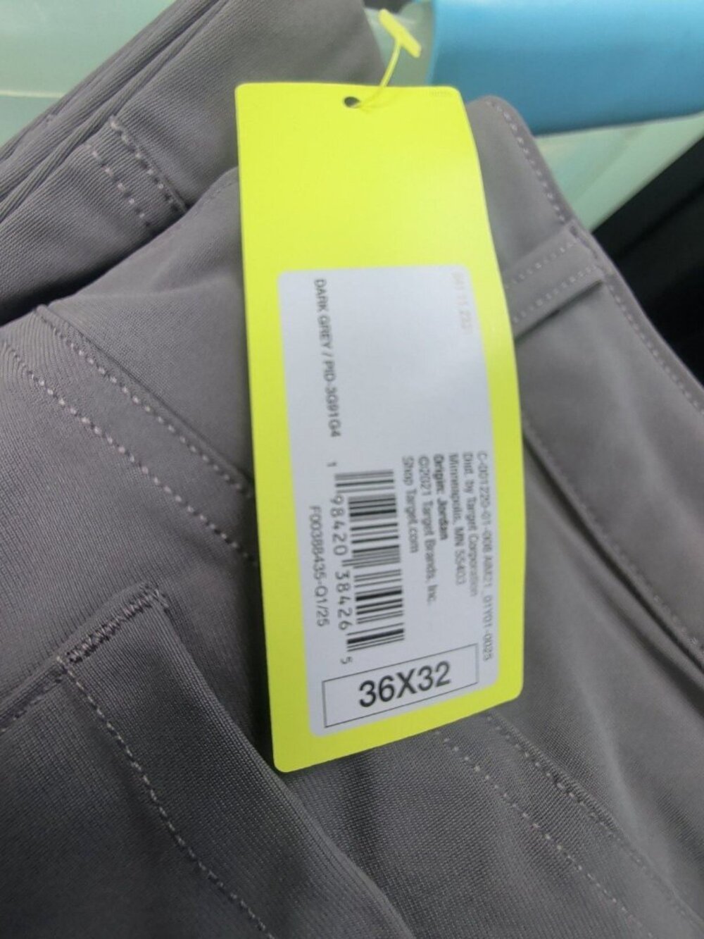 All in Motion Golf Pants Dark Grey 36x32